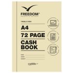 Freedom Accounting Books - 72 Page Cash